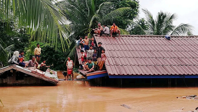 Наводнение в Лаосе: погибло более 30 человек 
