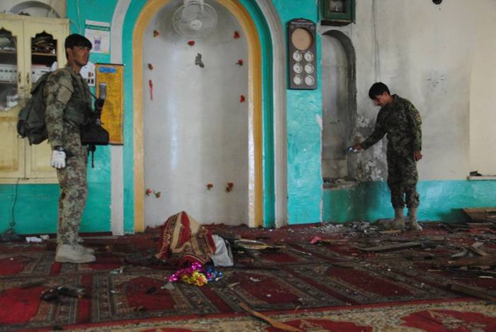 В Афганистане в мечети прогремел взрыв