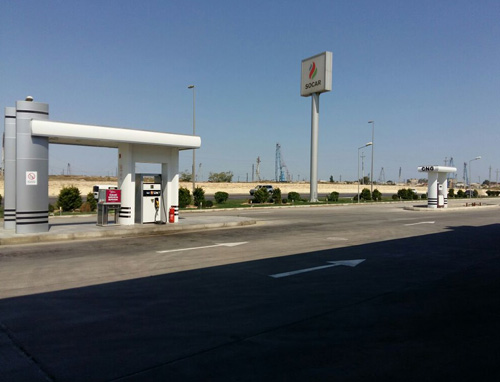 SOCAR Petroleum открыла новый пункт продажи CNG в Баку - ФОТО
