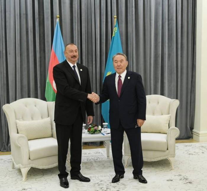 В Актау состоялась встреча президентов Азербайджана и Казахстана 