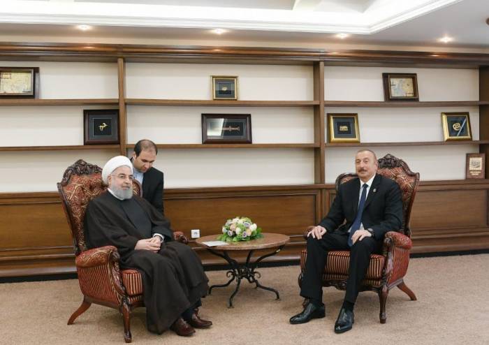 В Актау состоялась встреча президентов Азербайджана и Ирана 