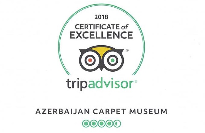 Азербайджанский музей ковра во второй раз получил сертификат качества TripAdvisor