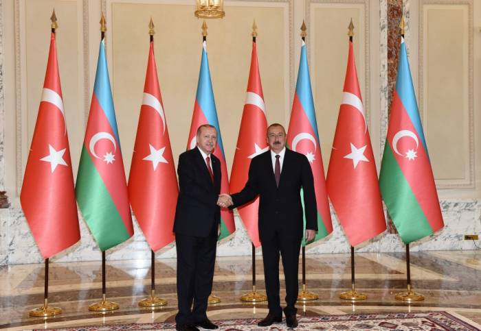 Состоялась церемония официальной встречи Эрдогана - ФОТО
