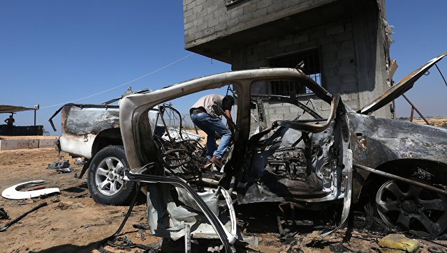 При ударе Израиля по сектору Газа погибли двое палестинцев
