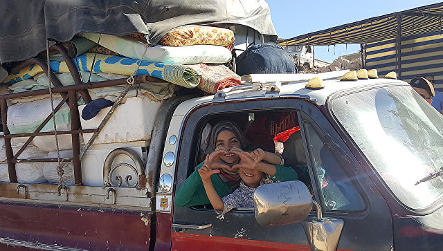 Более 370 жителей Сирии вернулись в свои дома за сутки
