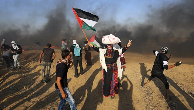 На границе Газы палестинец погиб в стычках с израильскими войсками
