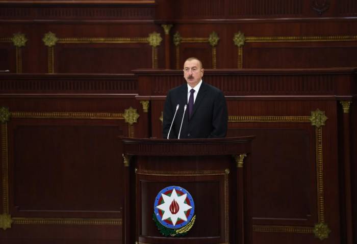 Ильхам Алиев: Настало время принять очень серьезные меры против агрессора