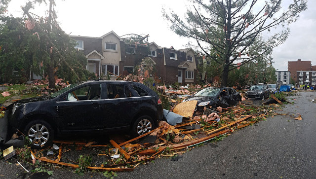 В Канаде 30 человек пострадали в результате торнадо