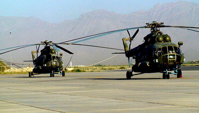 Крушение военного вертолета в Афганистане, есть жертвы и пострадавшие