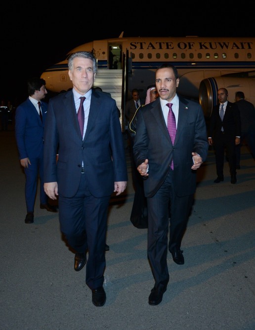 Спикер кувейтского парламента прибыл в Азербайджан