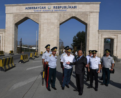 Состоялась проверка деятельности КПП на азербайджано-российской границе 