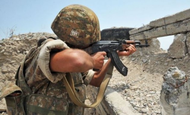 Армянские оккупанты 30 раз нарушили режим прекращения огня 