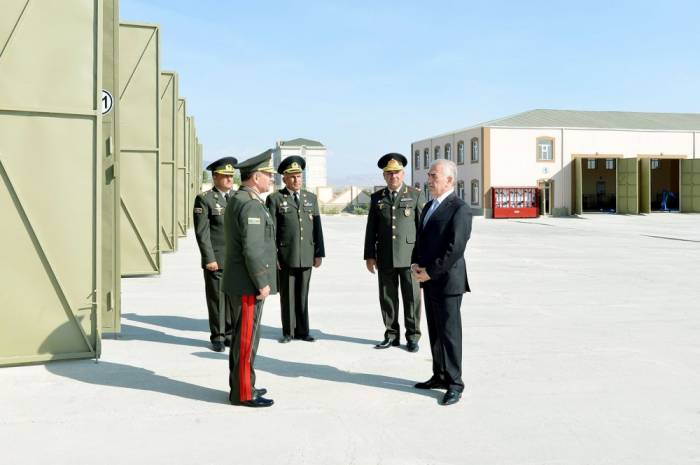 В Нахчыване открылась новая воинская часть - ФОТО