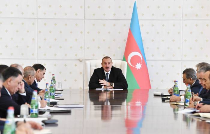 Ильхам Алиев: "Территориальная целостность Азербайджана никогда не была, и никогда не будет предметом переговоров"
