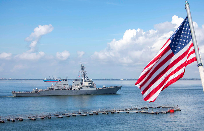 США значительно нарастили потенциал группировки ВМС в Средиземном море
