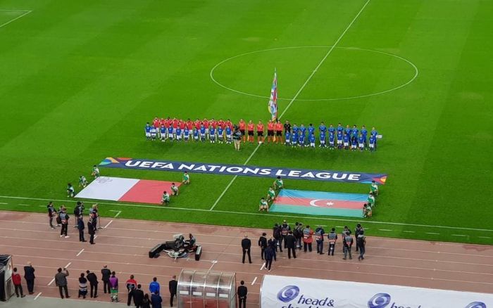 Сборная Азербайджана сыграла вничью с Мальтой
