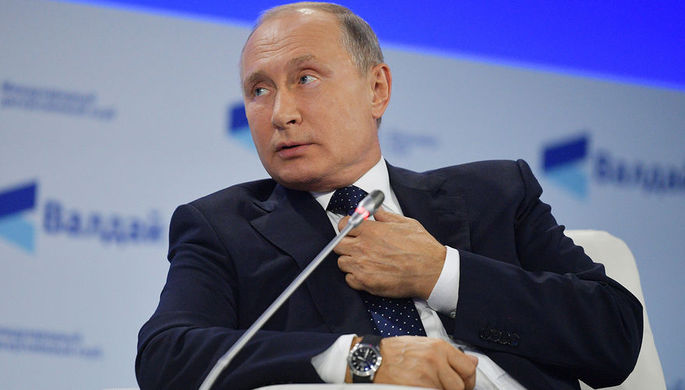 Путин ввел ответные санкции против Украины
