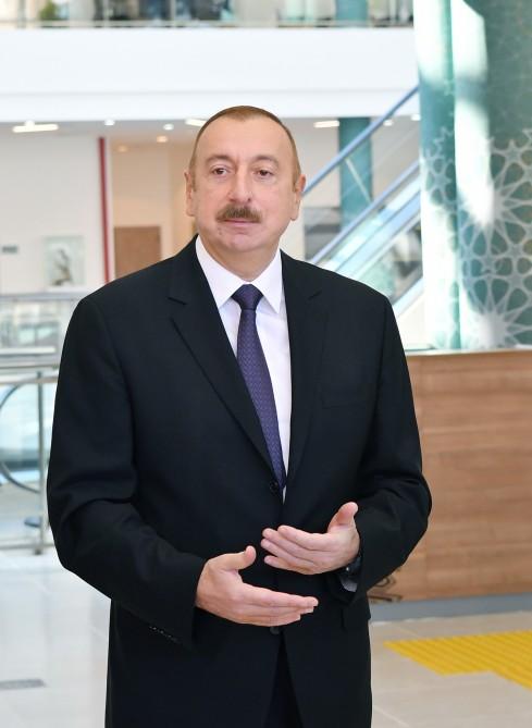 Ильхам Алиев: Борьба с коррупцией полностью утвердилась в центрах Службы ASAN