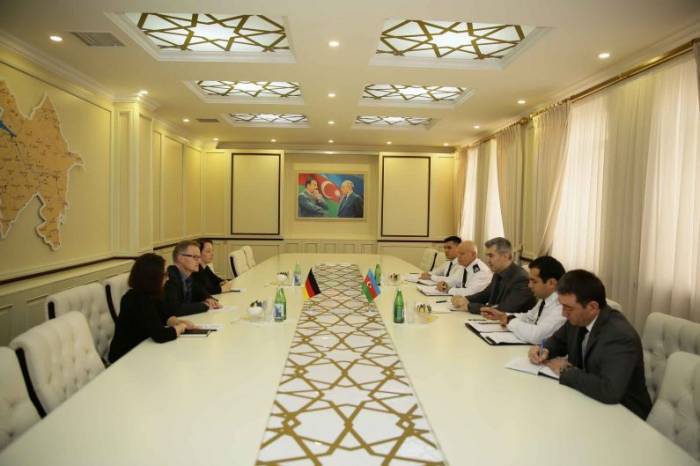 Глава ГМС встретился с послом ФРГ в Азербайджане - ФОТО
