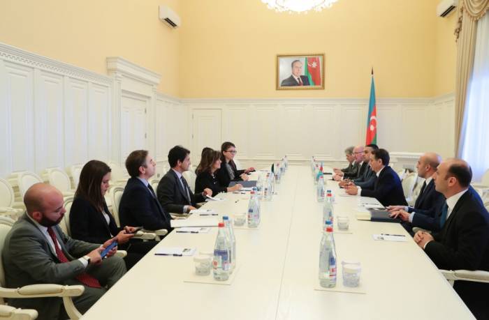 Отмечено значение связей стратегического партнерства между Азербайджаном и Италией
