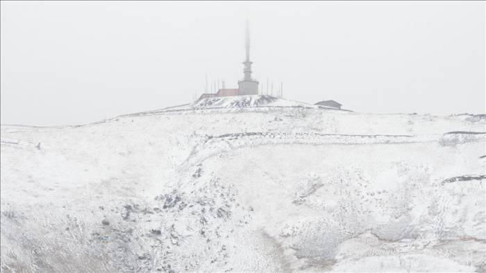На северо-востоке Турции выпал первый снег
