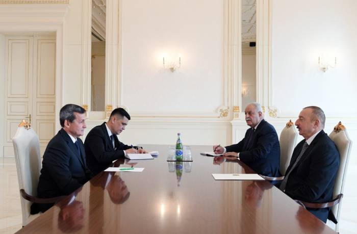 Президент принял заместителя председателя Кабинета Министров Туркменистана