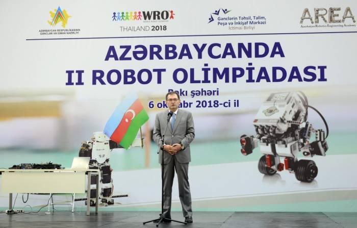 В Азербайджане награждены победители II Олимпиады роботов
