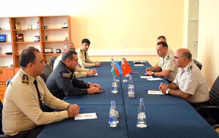 Делегация Вооруженных сил Турции находится с визитом в Азербайджане
