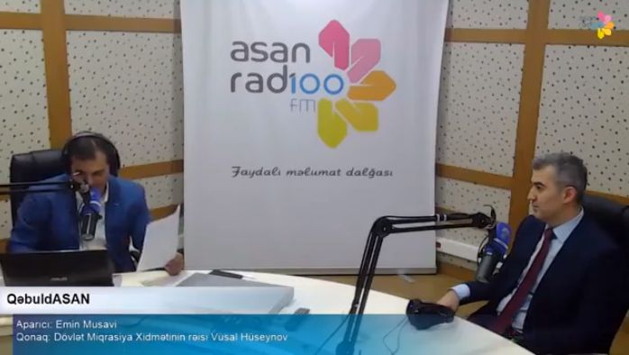 Глава миграционной службы в гостях у ASAN Radio- Откровенное интервью