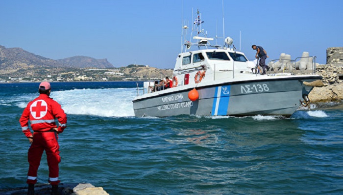 У берегов Крита затонуло судно