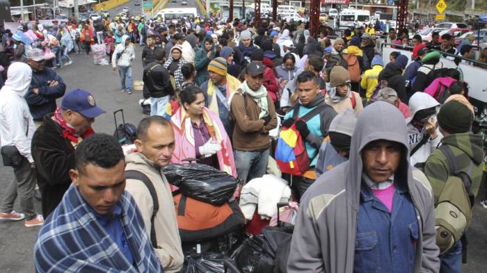 С 2015 года Венесуэлу покинули три миллиона человек
