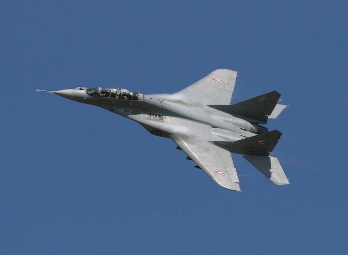 В России разбился истребитель МиГ-29
