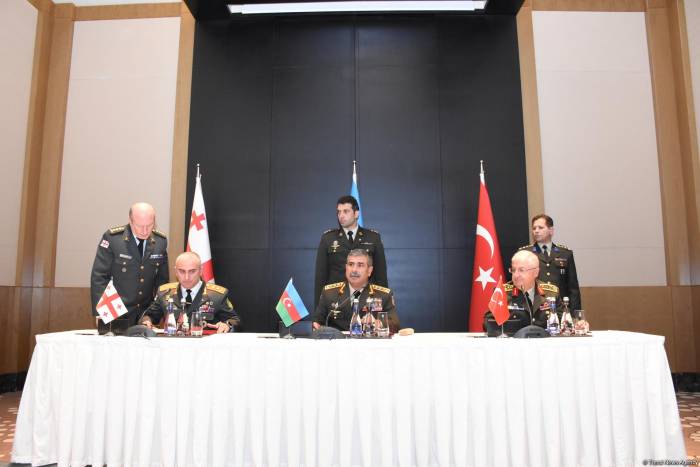 Представители силовых структур Азербайджана, Турции и Грузии подписали протокол 
