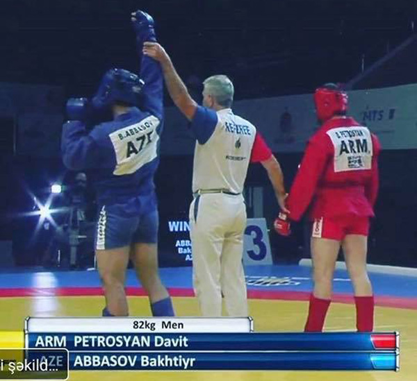 Азербайджанский боец победил армянского спортсмена в Бухаресте