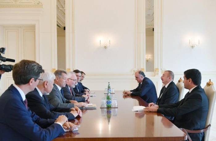 Ильхам Алиев принял сопредседателей Минской группы ОБСЕ

