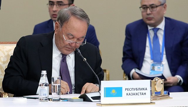 Назарбаев надеется на активизацию сотрудничества стран ОДКБ в сфере обороны
