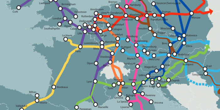 Представлены карты Трансъевропейских транспортных сетей для Азербайджана
