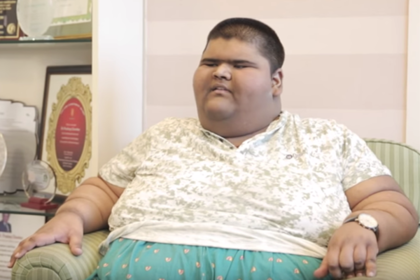 Самый толстый мальчик в мире сбросил центнер
