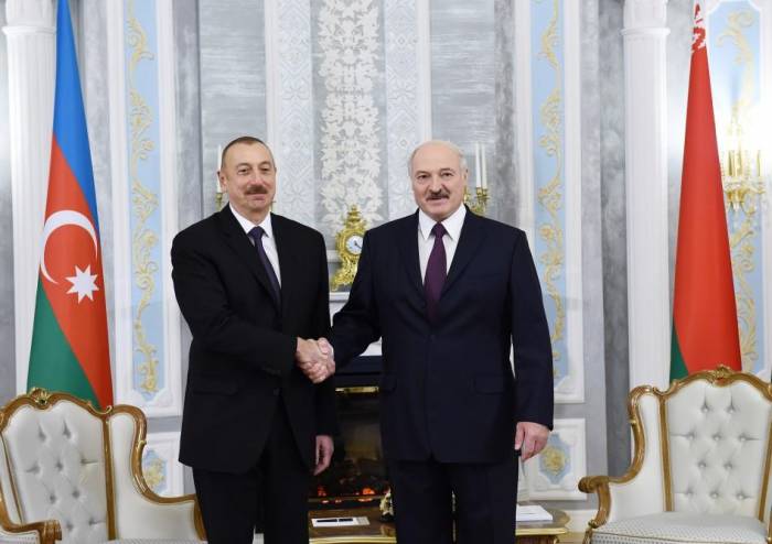 Ильхам Алиев: "Я знаю, что в Беларуси очень доброе отношение к Азербайджану"