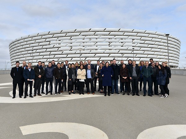 В Баку прибыли партнеры финальной встречи Лиги Европы 
