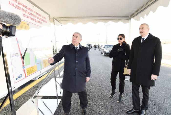 Ильхам Алиев принял участие в открытии Ясамальского жилого комплекса - ФОТО