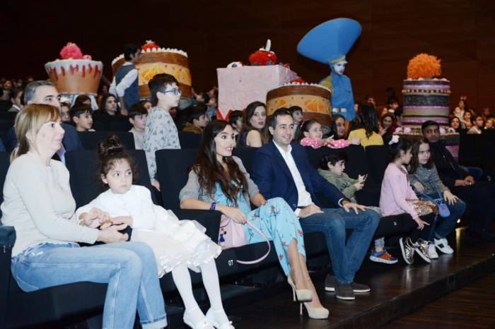 Лейла Алиева приняла участие в семейном мега-шоу "Джыртдан в мире сказок"