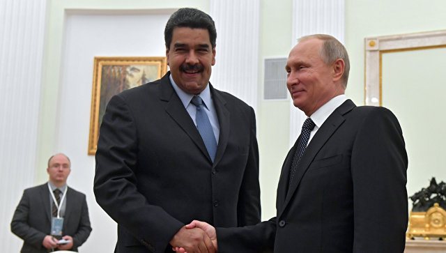 Путин и Мадуро во время личной встречи обсудят финансовую помощь Венесуэле

