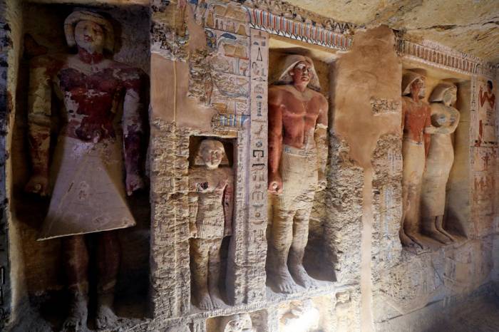 В Египте представили уникальную гробницу фараонов
