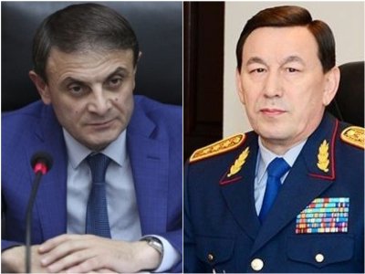 Главы полиции Армении и МВД Казахстана обсудили последние события в Караганде

