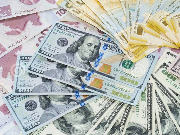 Официальный курс маната к мировым валютам на 21 января
