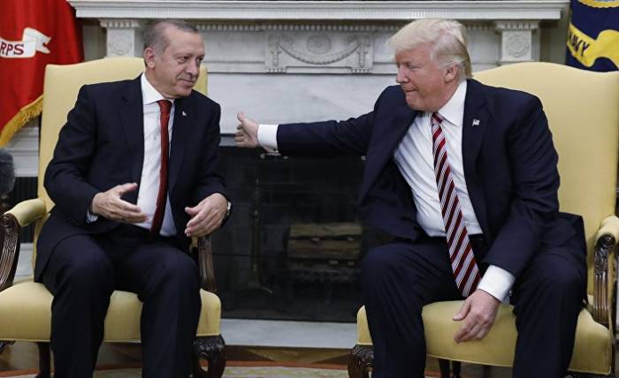Эрдоган и Трамп обсудили создание зоны безопасности на севере Сирии