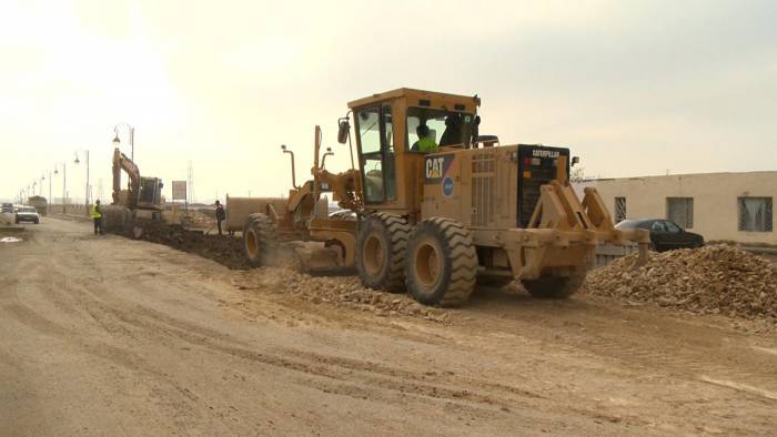 В Гарадагском районе завершается строительство двух автодорог