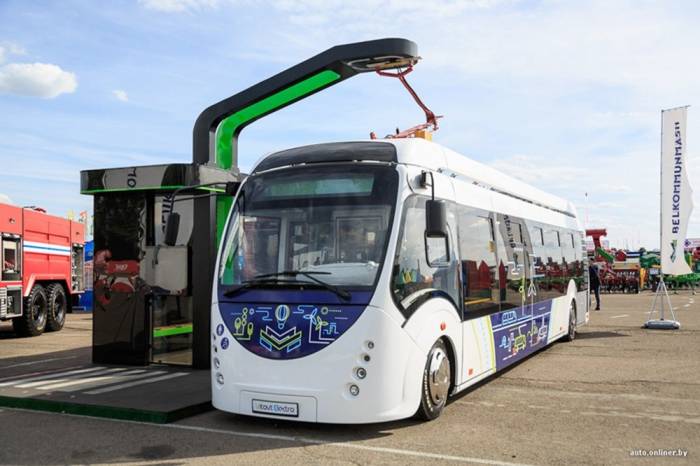 Беларусь поставит в Азербайджан четыре электробуса