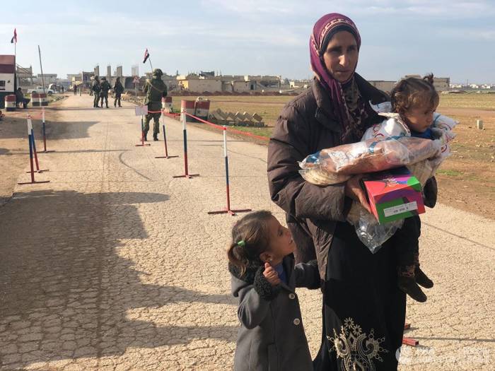 В Сирию за сутки вернулись более 1,1 тысячи беженцев
